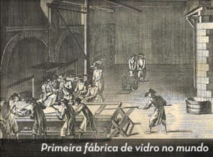 Primeira fabrica de vidro do mundo, como é feito o vidro, show glass