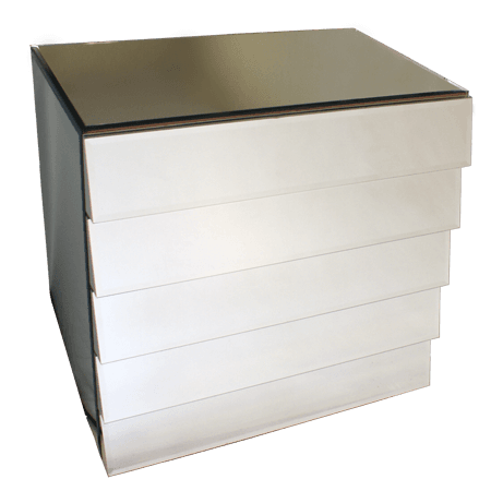 cômoda de espelho para quarto, sala ou hall.