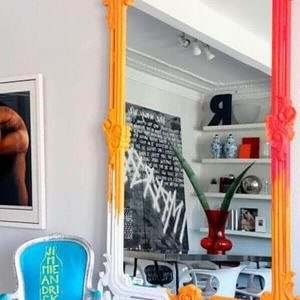 Espelho com Moldura Provençal Grande