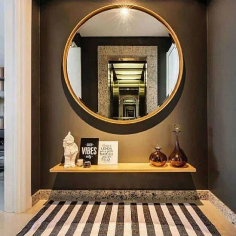 Espelho Redondo Hall de Entrada