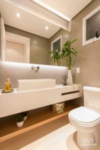 espelho de banheiro com led