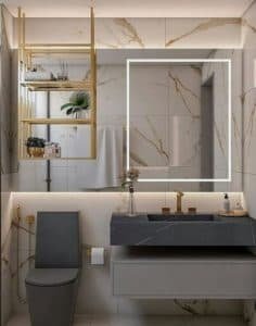 Espelho com LED LAVABO