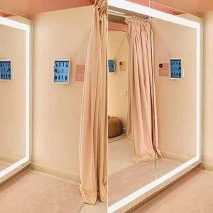 Espelho com LED para Provador Loja