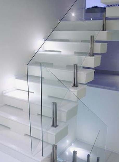 Guarda Corpo de Vidro e estrutura em Inox