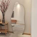 Espelhos para quarto com led de chão corpo inteiro da show glass