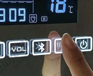 espelhos inteligentes touch show glass