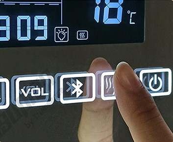 espelhos inteligentes touch show glass