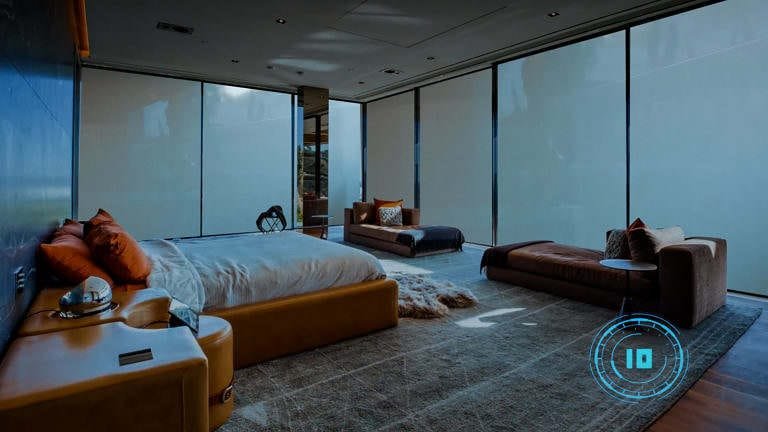 pelicula inteligente segurança vidro polarizado de privacidade controle fosco e transparente