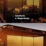 pelicula inteligente segurança vidro polarizado de privacidade controle fosco e transparente