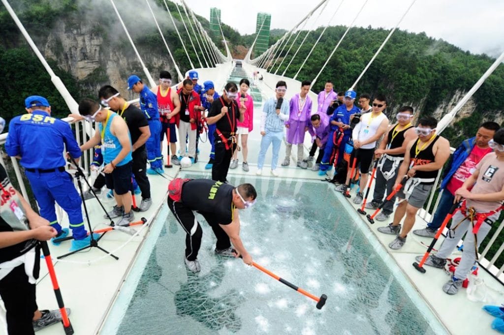 Ponte de Vidro Zhangijaje 2