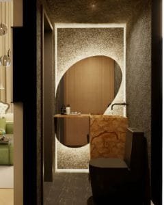 espelho organico com led flutauante banheiro lavabo (1)