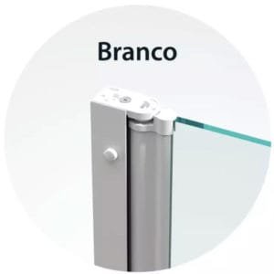 Box de Abrir modelo Certo na cor Branca