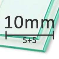 Vidro laminado 10mm 5+5