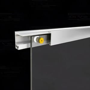 Box de vidro para o banheiro Bello cromado inox polido ou escovado