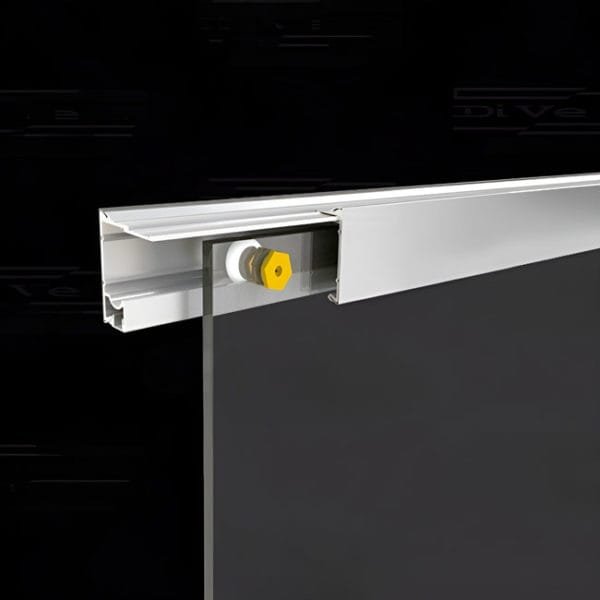 Box de vidro para o banheiro Bello cromado inox polido ou escovado