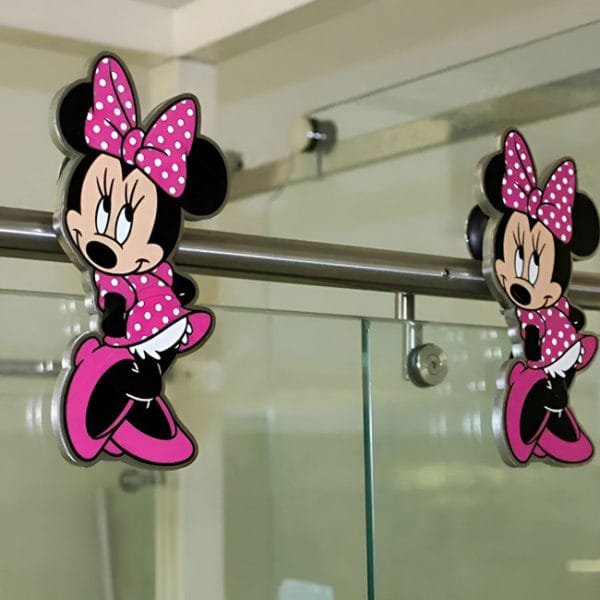 Box de vidro para o banheiro Modelo Kids Polido escovado