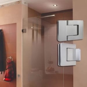 Box de vidro para o banheiro Modelo Onix Inox Polido e escovado