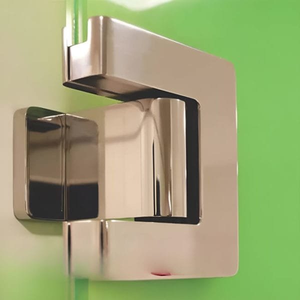 Box de vidro para o banheiro Modelo Onix Inox Polido e escovado