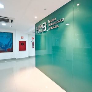 Vidro serigrafado verde pintado temperado