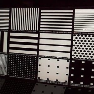 Vidro serigrafado ou pelicula branca